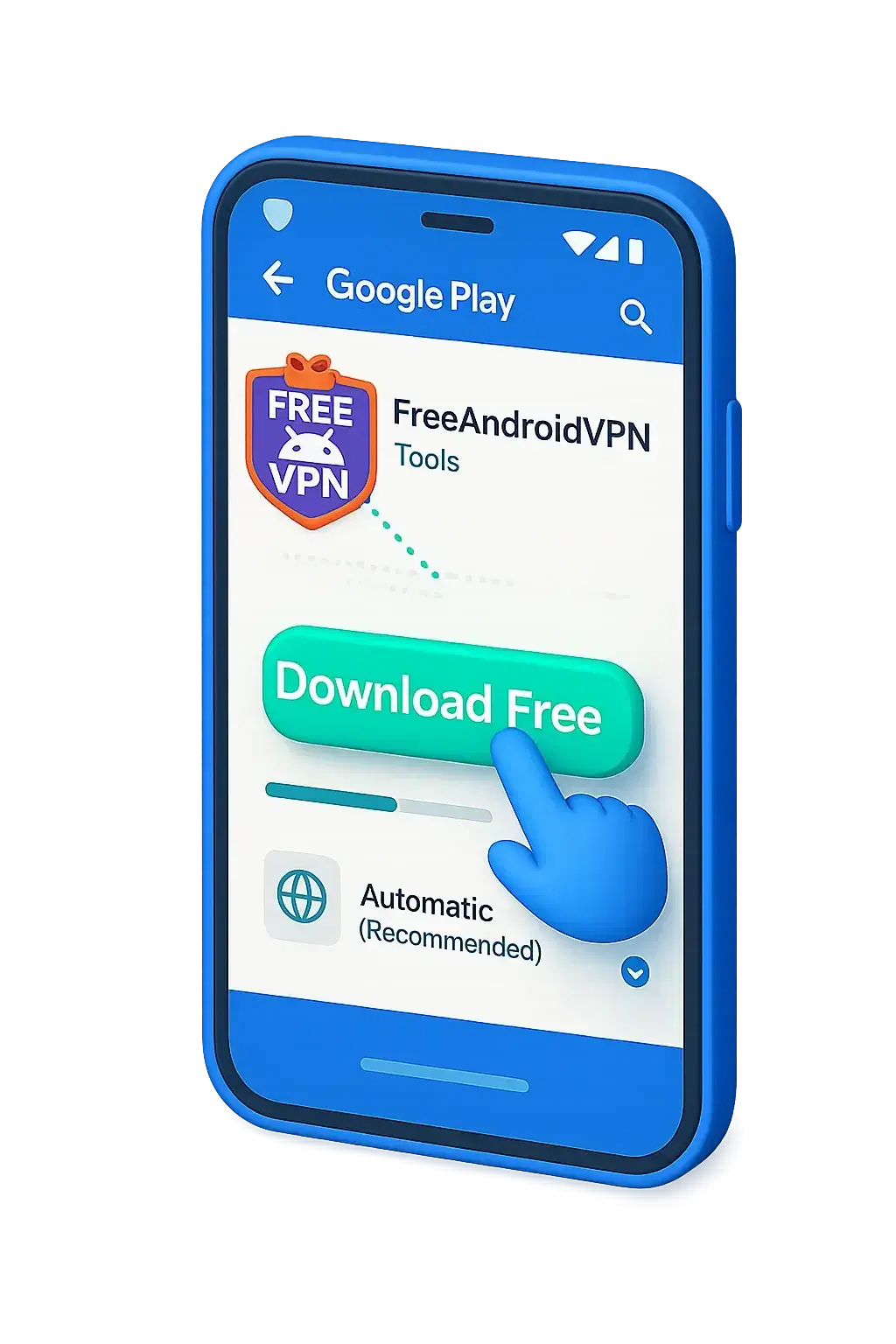 Download Free Android VPN app from Google Play