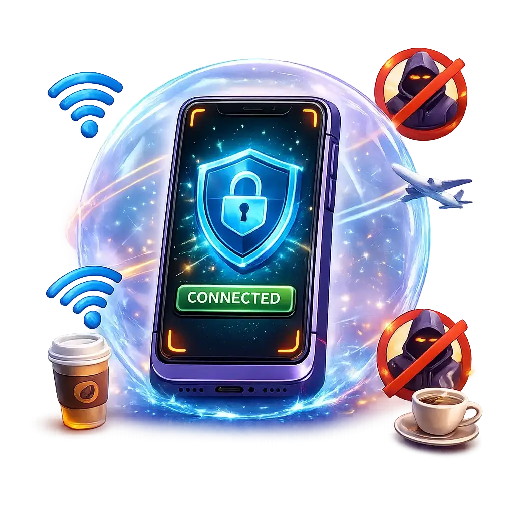 Public Wi-Fi security protection