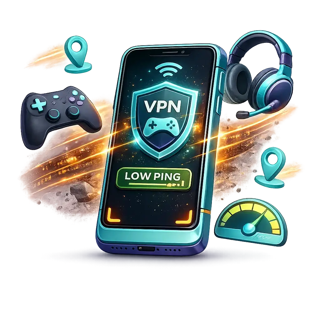 Low ping gaming on Canadian servers with free Canada VPN