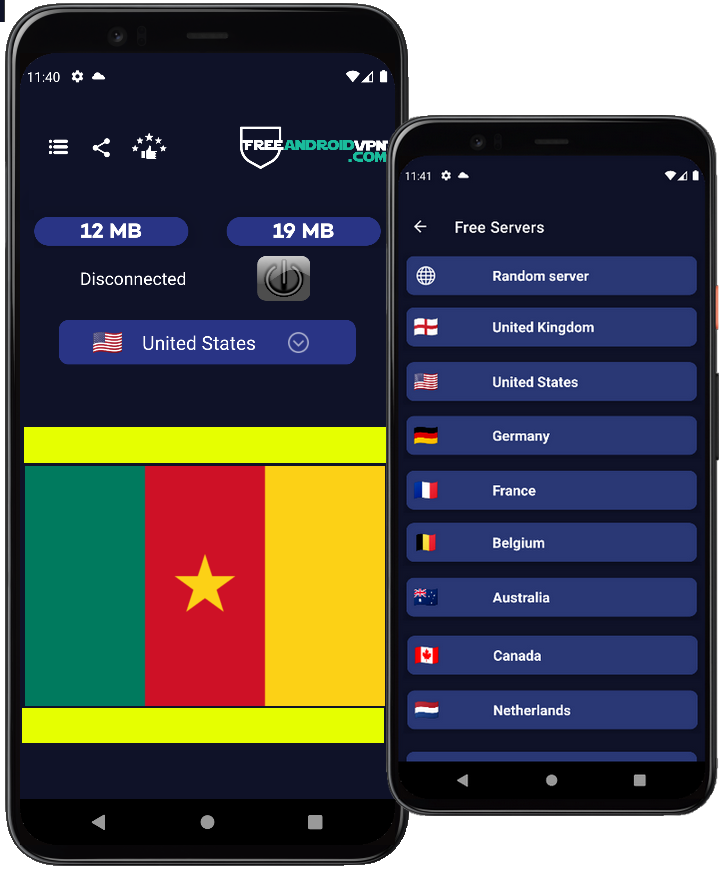 Free Cameroon VPN for Android