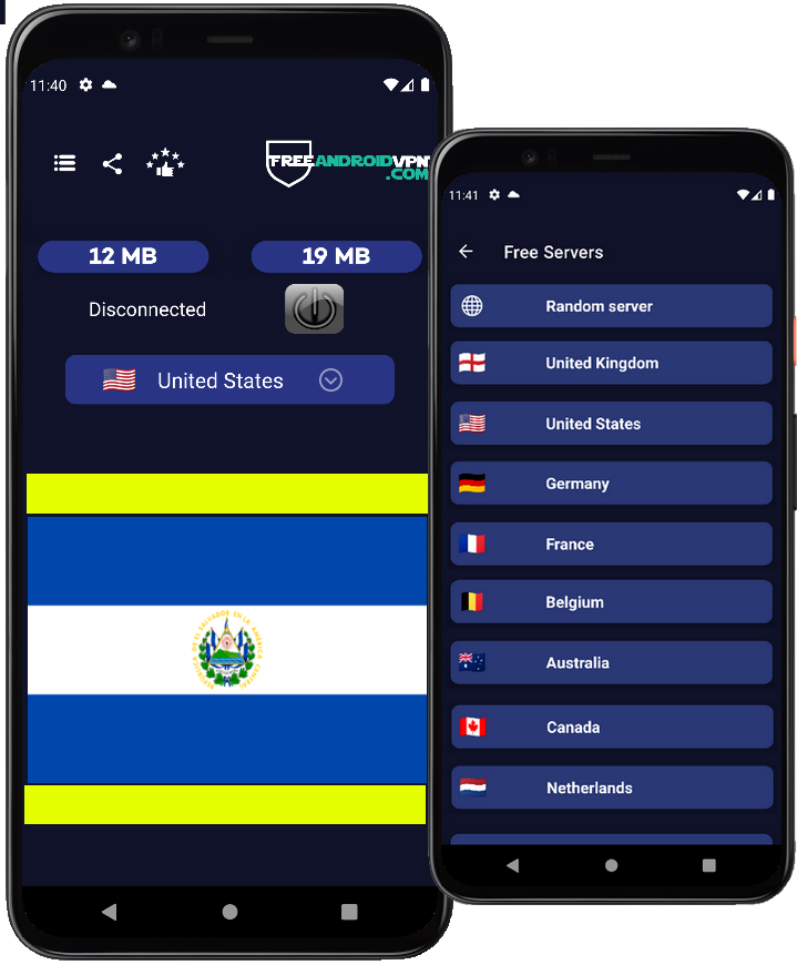 Free El Salvador VPN for Android