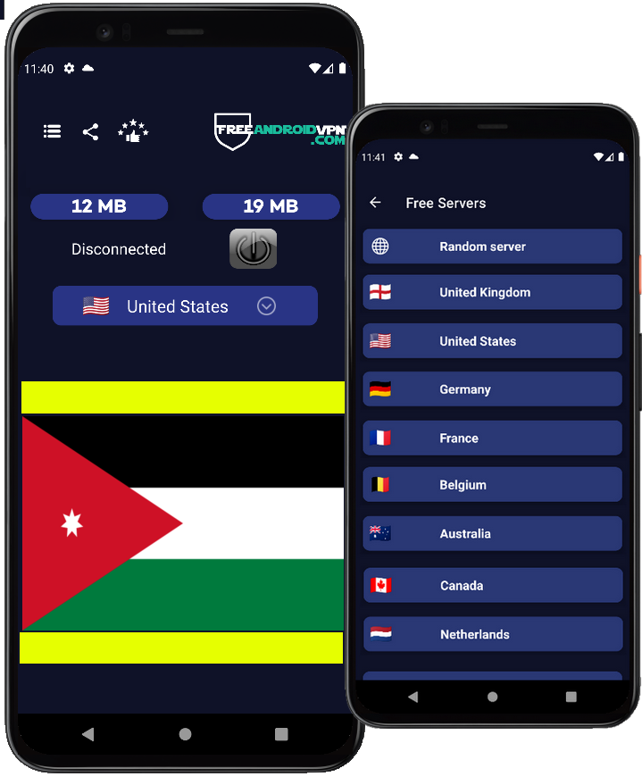 Free Jordan VPN for Android