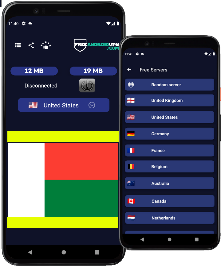 Free Madagascar VPN for Android