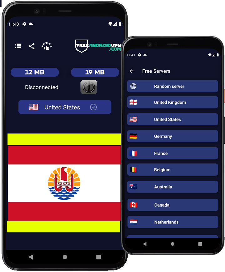 Free Polynesia VPN for Android