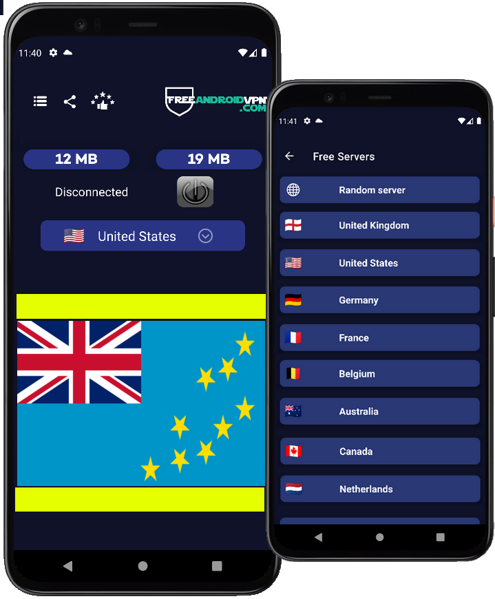 Free Tuvalu VPN for Android