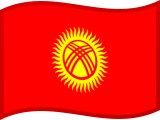 Flag of Kyrgyzstan