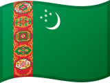 Flag of Turkmenistan